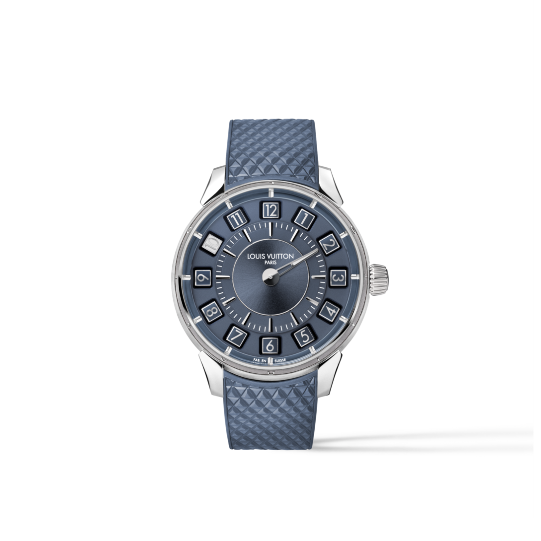 LOUIS VUITTON 腕時計 Tambour Taiko Spin Time, Automatic, 39.5mm, White gold - All